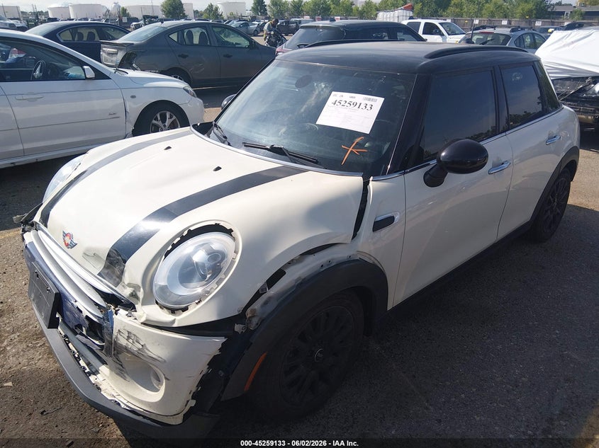 Vin: wmwxs5c54f2c63294, lot: 45756953, mini hardtop cooper 20152