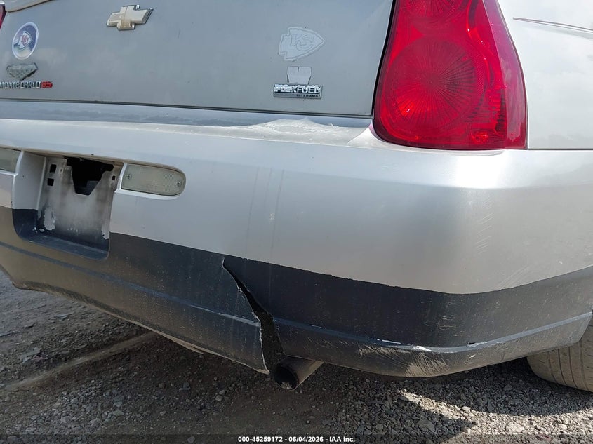 2007 CHEVROLET MONTE CARLO auction photo 6