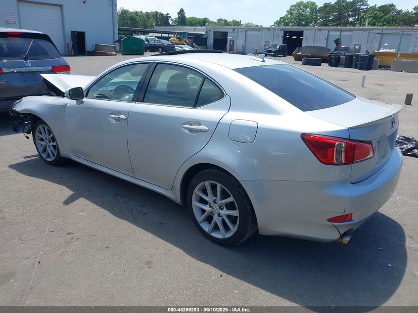 Vin: jthcf5c20b5049287, lot: 45757023, lexus is 250 20113