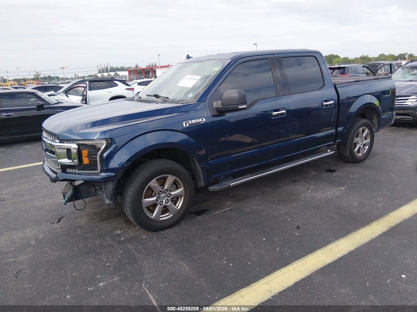1FTEW1C5XJFE07713 2018 FORD F-150 XLT photo 1