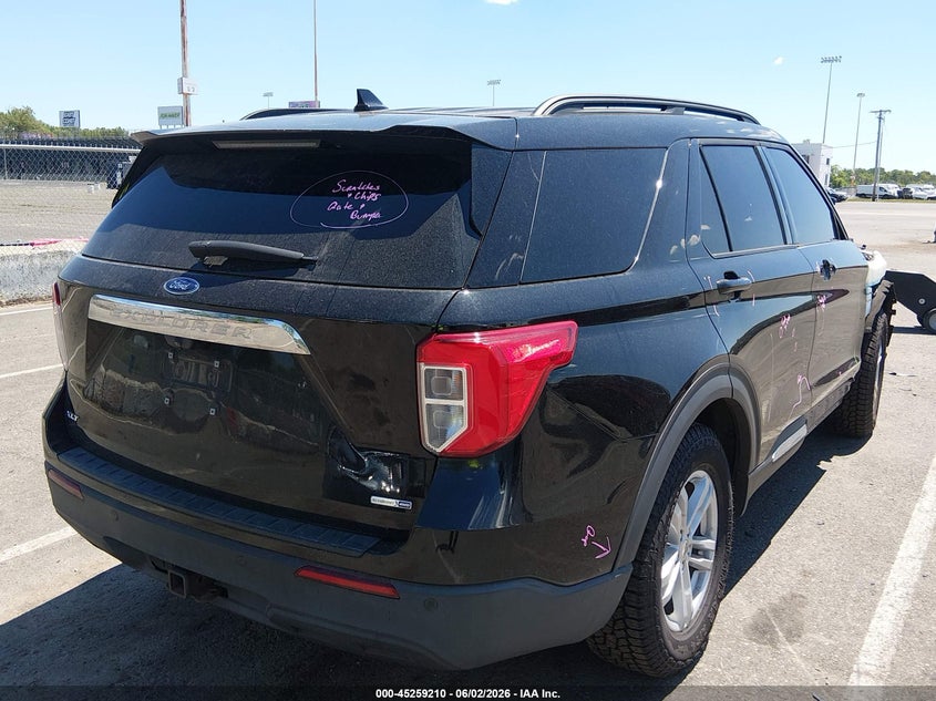 Vin: 1fmsk8dh1lgd14345, lot: 45757030, ford explorer xlt 20204