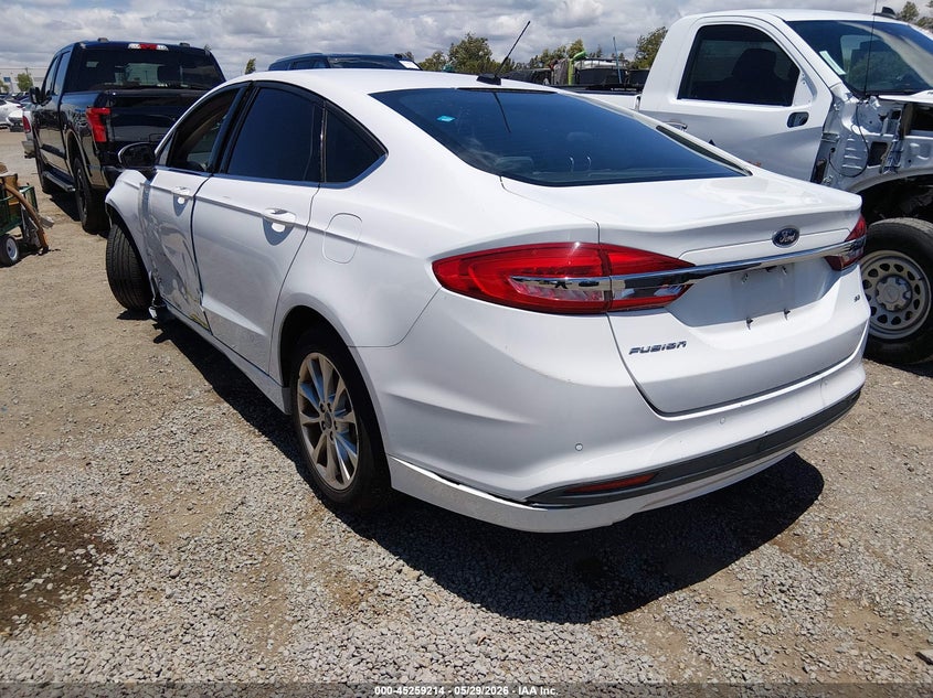 Vin: 3fa6p0h71hr229215, lot: 45757034, ford fusion se 20173