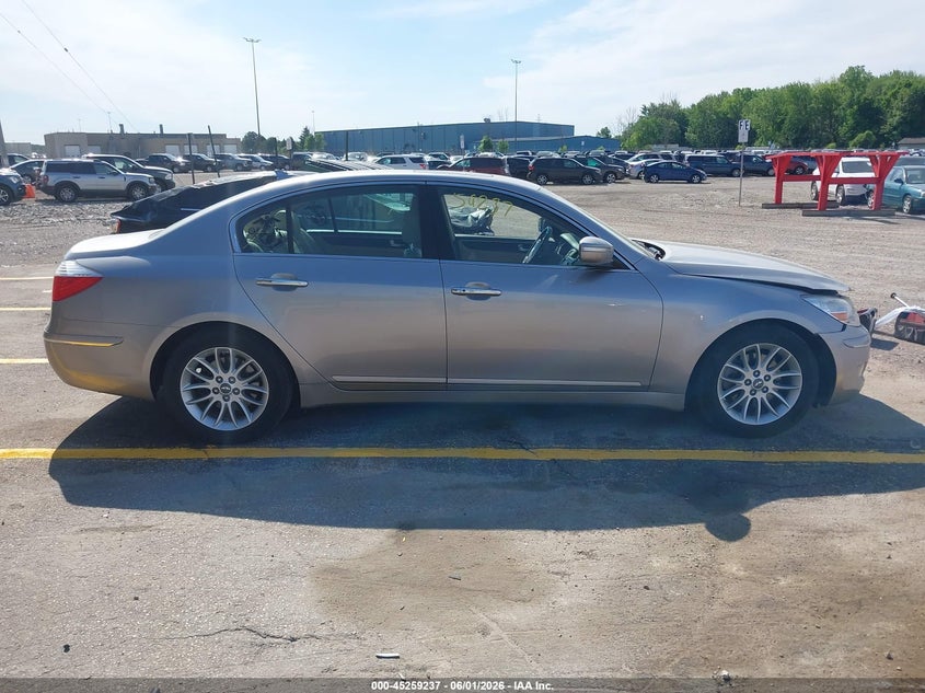 2009 Hyundai Genesis 3.8 VIN: KMHGC46E19U027175 Lot: 45259237