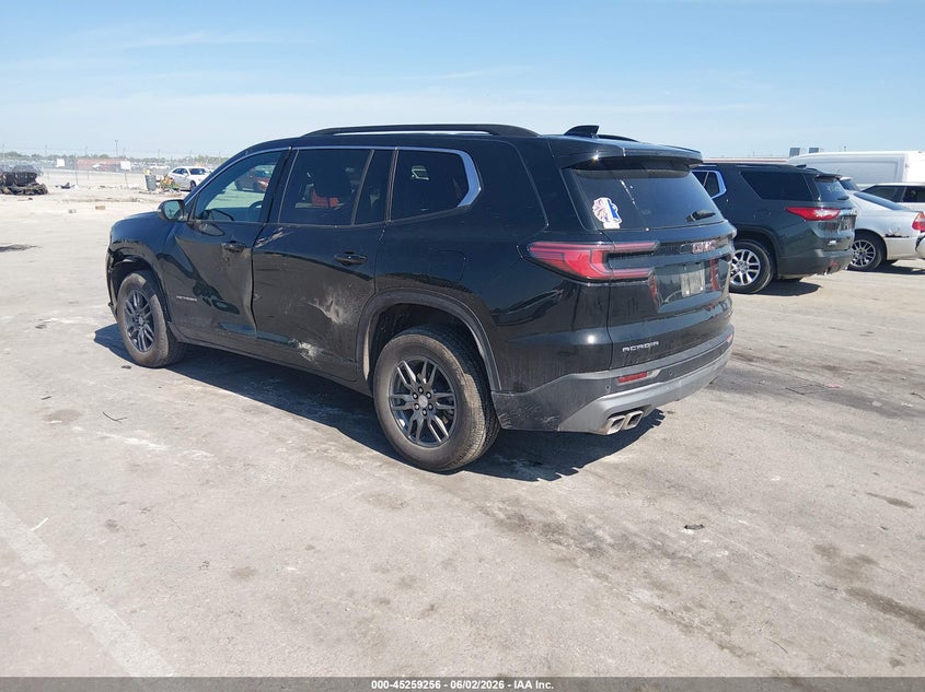 Vin: 1gkenkrs3sj153206, lot: 45757076, gmc acadia fwd elevation 20253