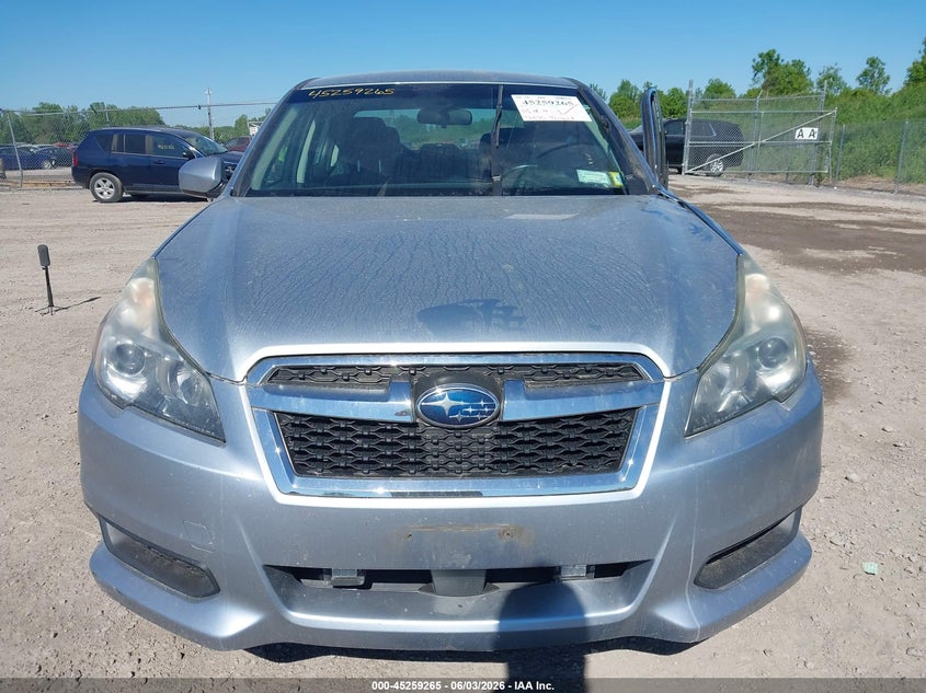 2013 Subaru Legacy 2.5I Premium VIN: 4S3BMBC65D3039535 Lot: 45259265