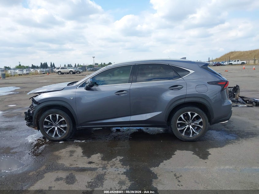 2016 Lexus Nx 200T F Sport VIN: JTJBARBZXG2074558 Lot: 45259301