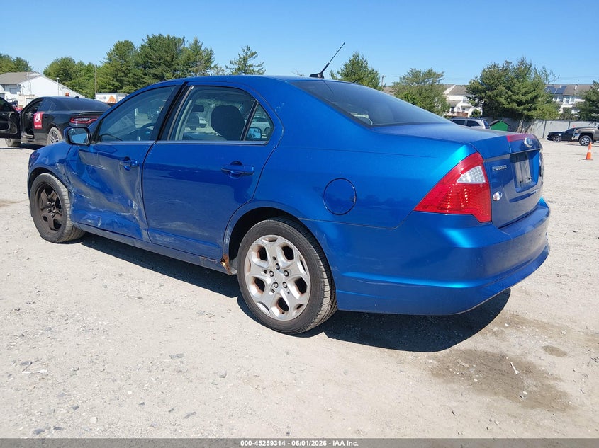Vin: 3fahp0ha4br125135, lot: 45757134, ford fusion se 20113