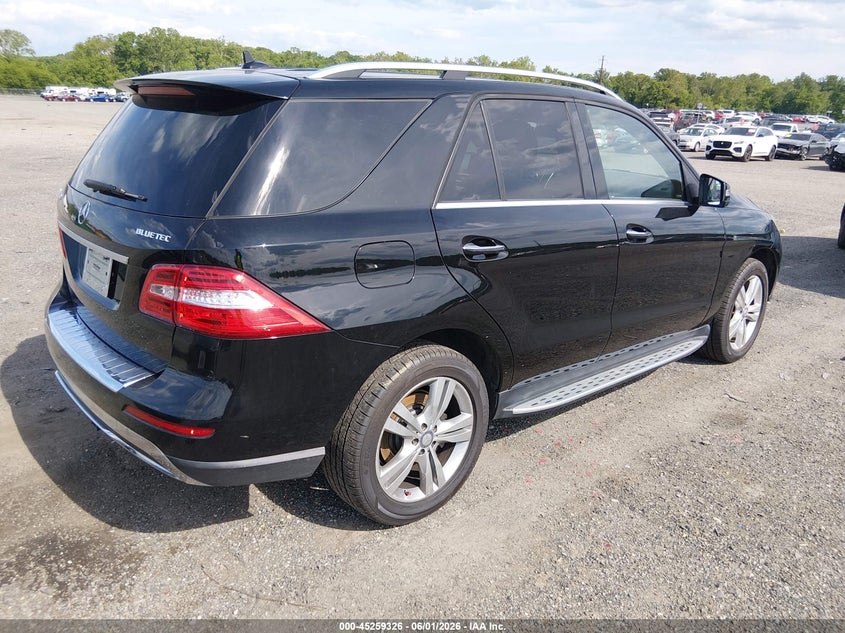 Vin: 4jgda2eb6da154745, lot: 45757146, mercedes-benz ml 350 bluetec 4matic 20134