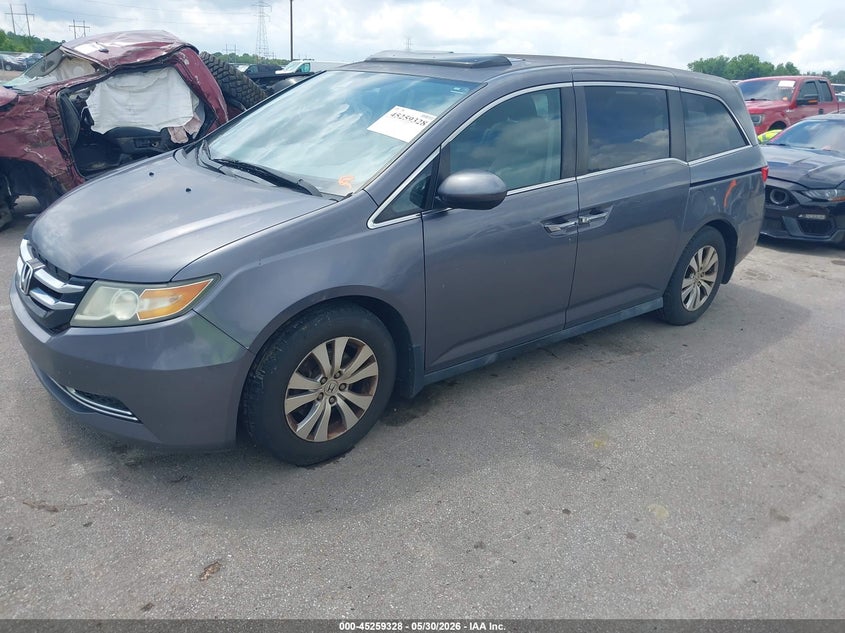 2015 Honda Odyssey Ex-L 5FNRL5H65FB063223 photo 1