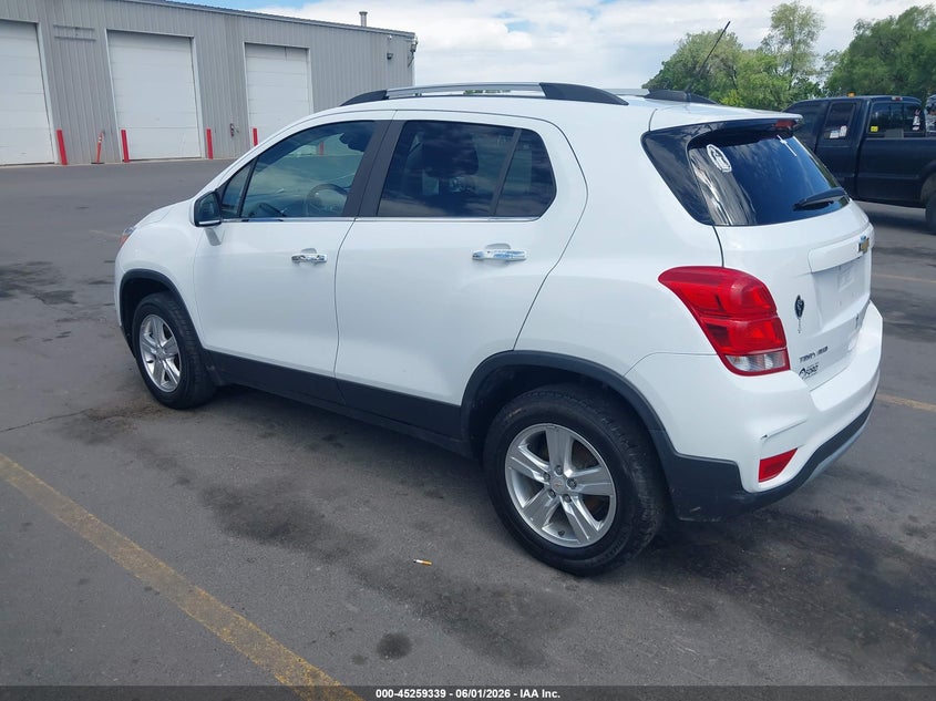 Vin: kl7cjpsb4jb669201, lot: 45757159, chevrolet trax lt 20183
