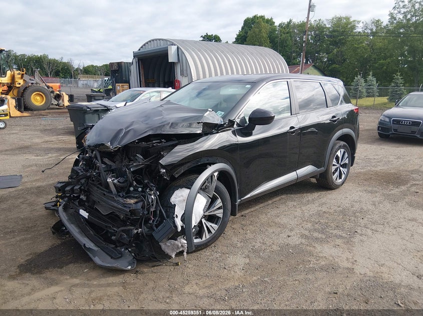 Vin: 5n1bt3bb3pc949336, lot: 45757171, nissan rogue sv intelligent awd 20232