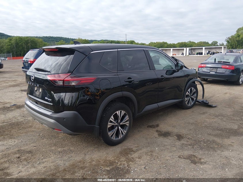 Vin: 5n1bt3bb3pc949336, lot: 45757171, nissan rogue sv intelligent awd 20234