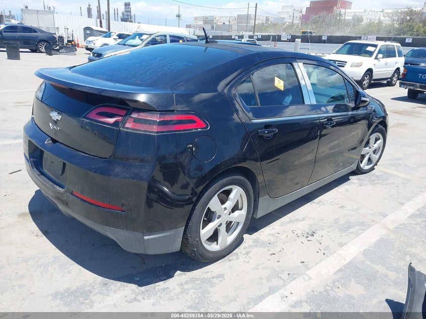 Vin: 1g1re6e43du145676, lot: 45757174, chevrolet volt 20134