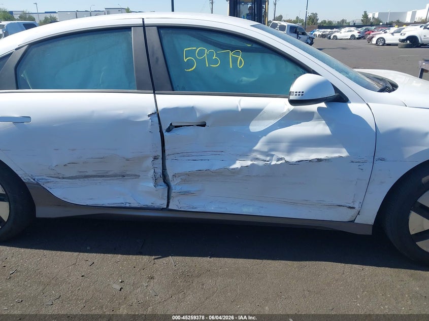 2025 Hyundai Ioniq 6 Se VIN: KMHM24AA5SA093309 Lot: 45259378