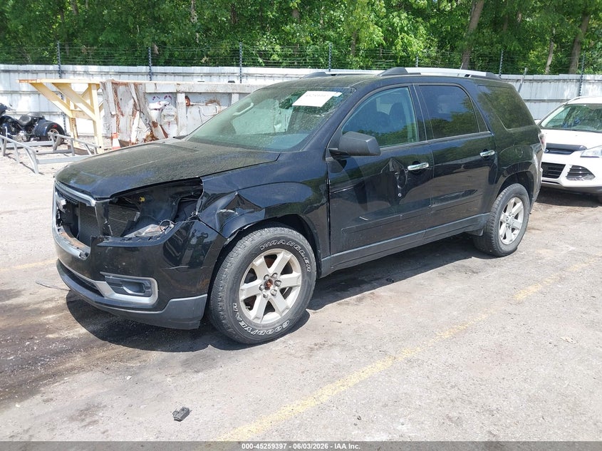 Vin: 1gkkvpkdxgj215672, lot: 45757217, gmc acadia sle-2 20162