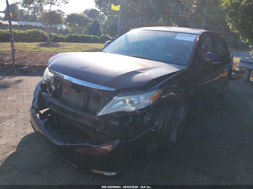 Vin: 4t1bk3db9bu431007, lot: 45757224, toyota avalon limited 20112
