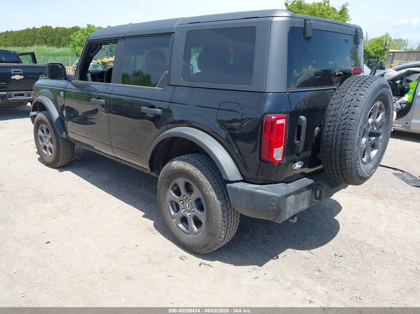 Vin: 1fmde7bh8tla40632, lot: 45757254, ford bronco big bend 20263