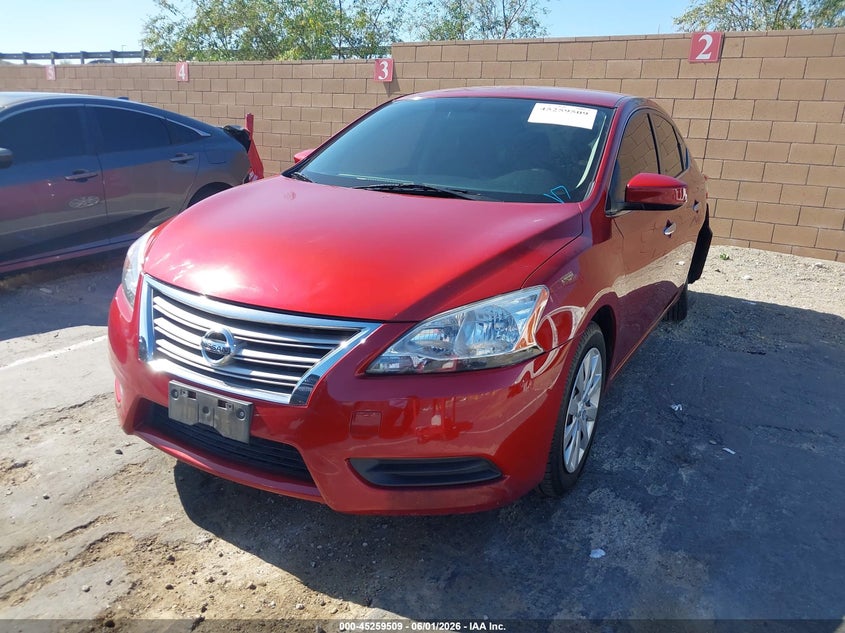 Vin: 3n1ab7ap2ey237771, lot: 45757330, nissan sentra fe+ s/fe+ sv/s/sl/sr/sv 20142
