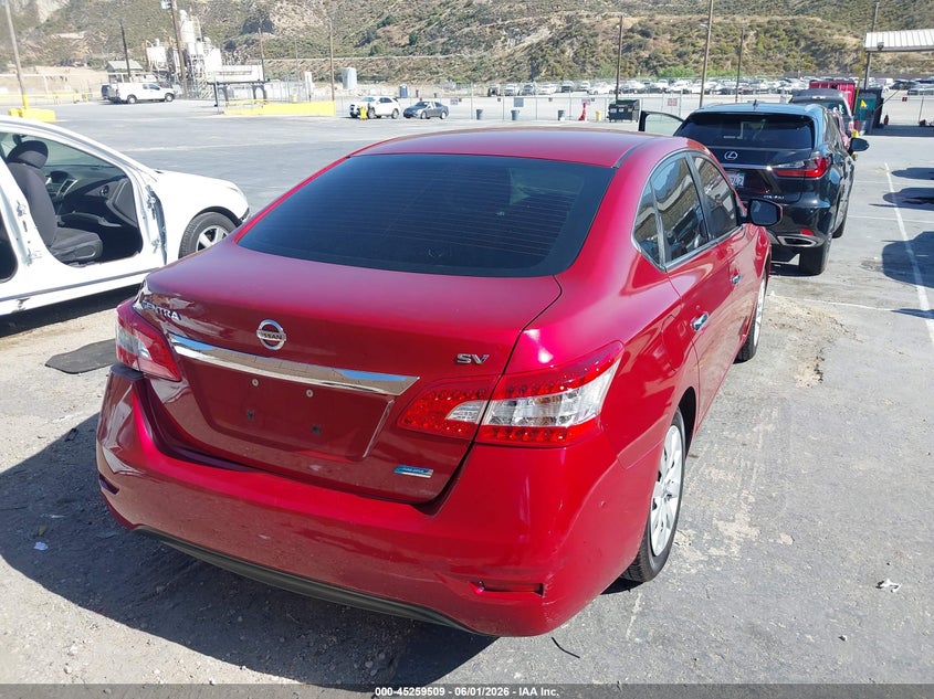 Vin: 3n1ab7ap2ey237771, lot: 45757330, nissan sentra fe+ s/fe+ sv/s/sl/sr/sv 20144