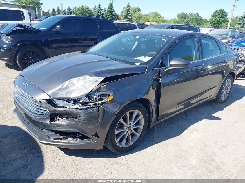 Vin: 3fa6p0h78hr214307, lot: 45757331, ford fusion se 20172