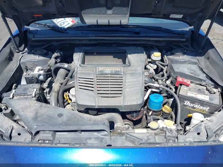 2020 Subaru Wrx VIN: JF1VA1A62L9827967 Lot: 45259531