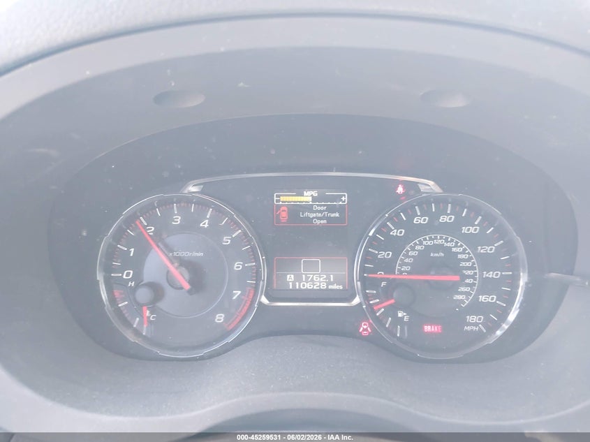 2020 Subaru Wrx VIN: JF1VA1A62L9827967 Lot: 45259531