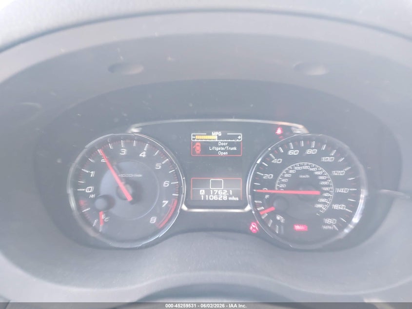 2020 Subaru Wrx VIN: JF1VA1A62L9827967 Lot: 45259531