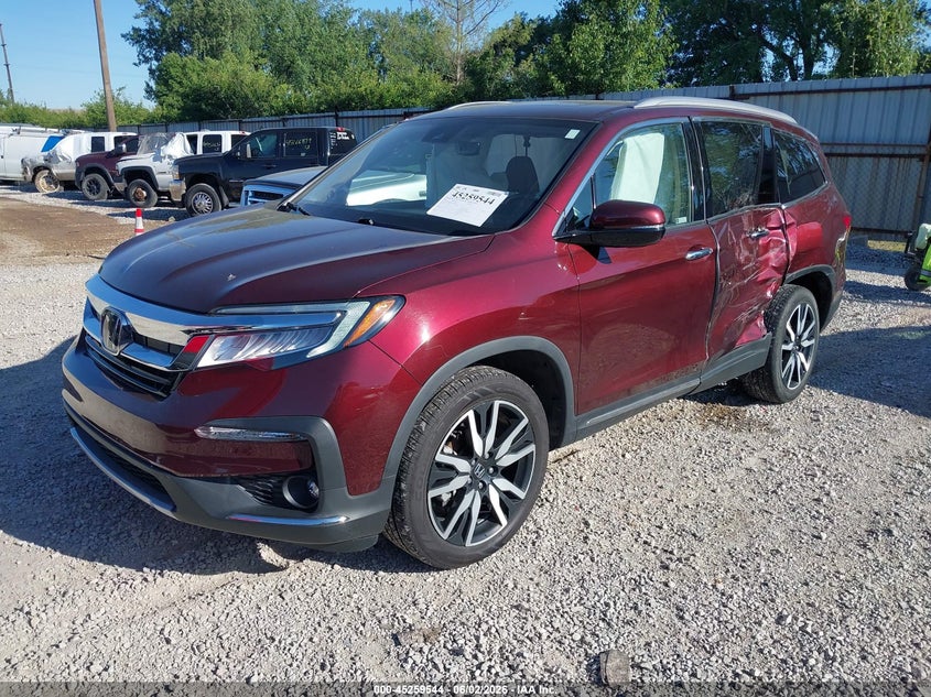 Vin: 5fnyf6h63nb094882, lot: 45757364, honda pilot awd touring 7 passenger 20222