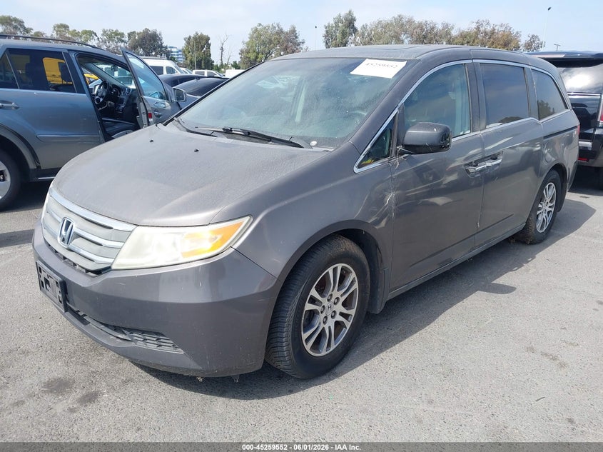 2011 Honda Odyssey Ex-L 5FNRL5H60BB054617 photo 1