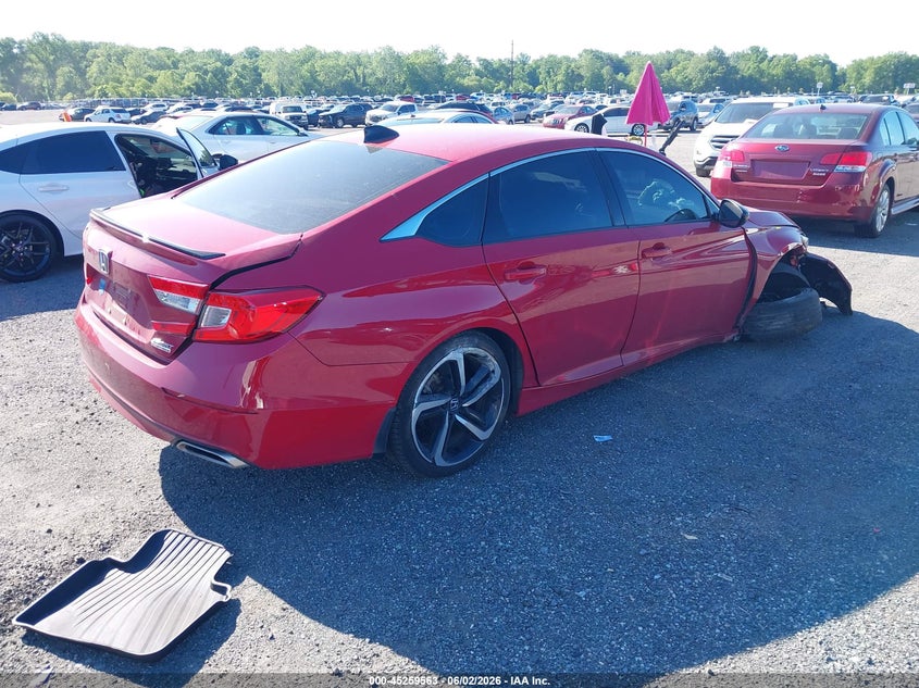 2022 HONDA ACCORD auction photo 4