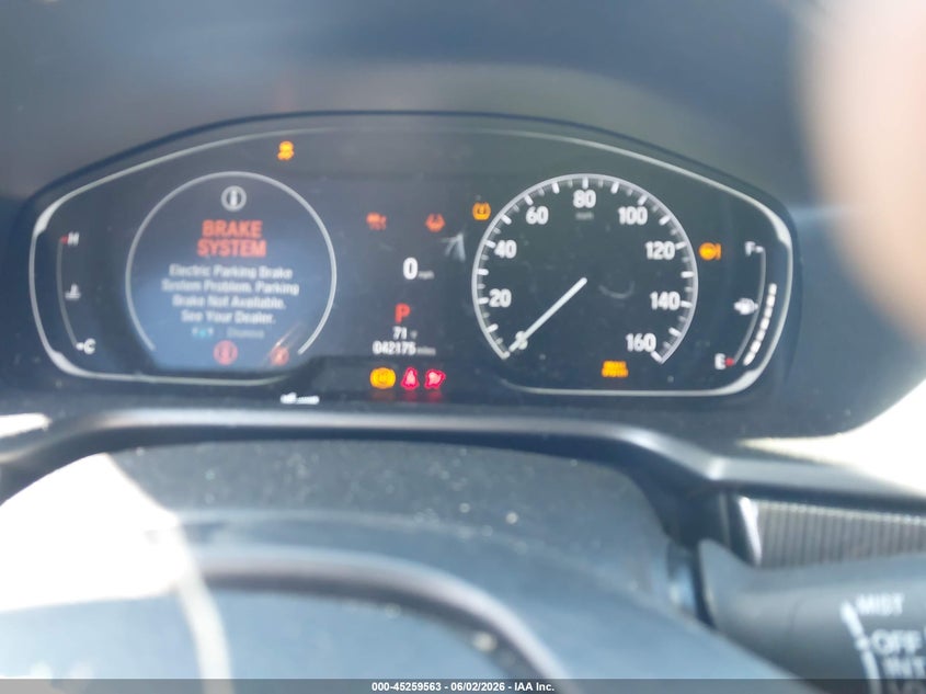 2022 HONDA ACCORD auction photo 7