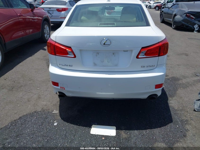 2010 Lexus Is 250 VIN: JTHBF5C26A2095721 Lot: 45259584
