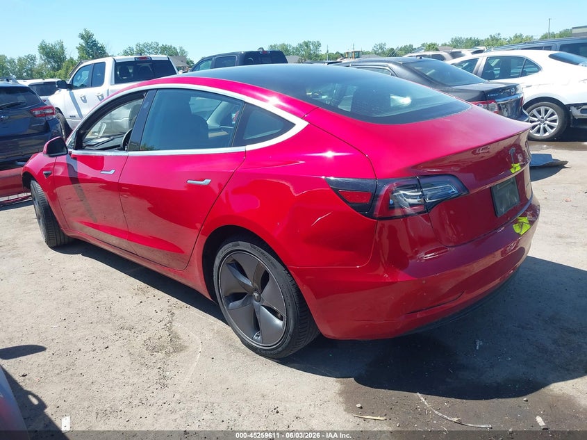 Vin: 5yj3e1eb0lf600277, lot: 45757431, tesla model 3 long range dual motor all-wheel drive 20203