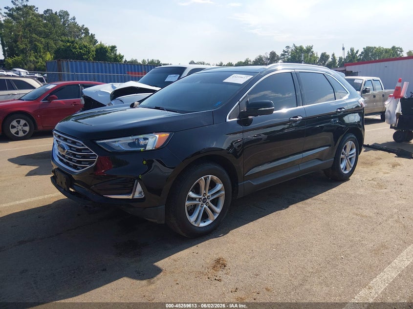 Vin: 2fmpk3j91kbb77239, lot: 45757433, ford edge sel 20192