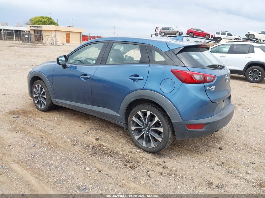 Vin: jm1dkfc78k0408465, lot: 45757485, mazda cx-3 touring 20193