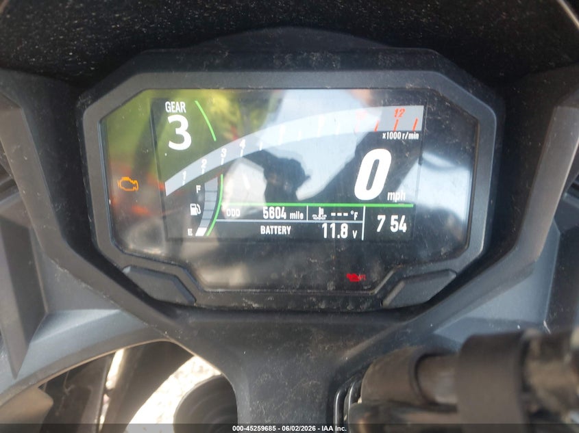 2021 KAWASAKI EX650 auction photo 7
