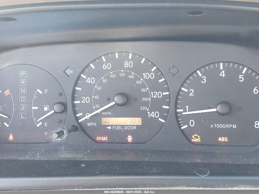2000 Toyota Camry Le V6 VIN: JT2BF28K8Y0240166 Lot: 45259688