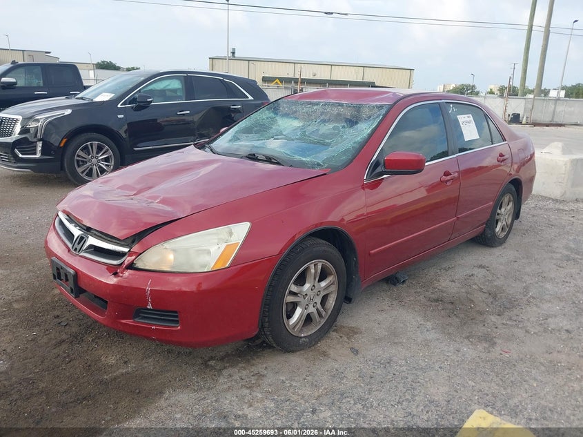 2007 Honda Accord 2.4 Se 1HGCM56397A057514 photo 1