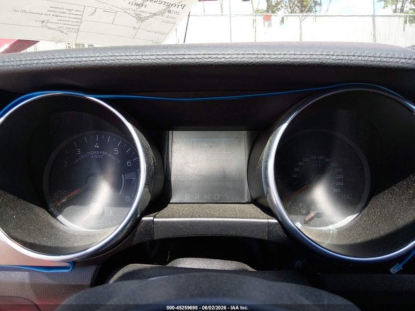 2020 FORD MUSTANG auction photo 7