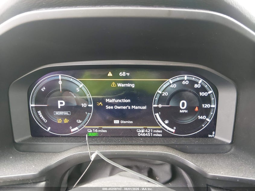 MITSUBISHI OUTLANDER PHEV 2024 VIN JA4T5VA94RZ018240