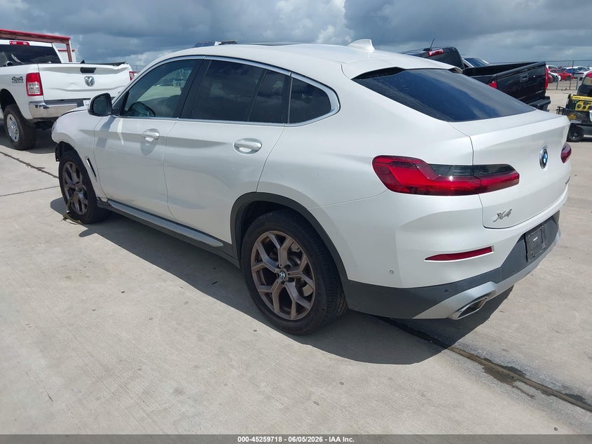 Vin: 5ux33dt01p9s64274, lot: 45757537, bmw x4 xdrive30i 20233