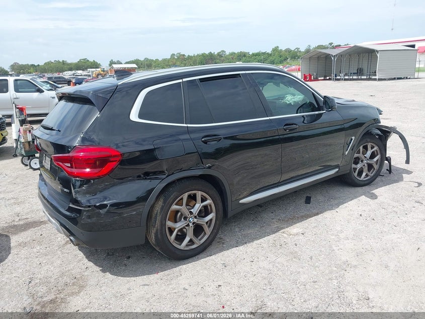 Vin: 5uxty3c09m9g01283, lot: 45757560, bmw x3 sdrive30i 20214