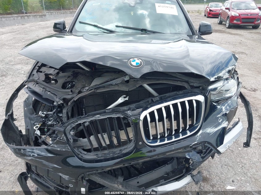 2021 BMW X3 Sdrive30I VIN: 5UXTY3C09M9G01283 Lot: 45259741