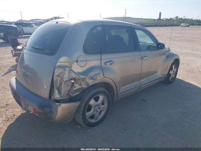 2002 CHRYSLER PT CRUISER SPORT UTILITY VEHICLE 2.4L I-4 DOHC, 150HP