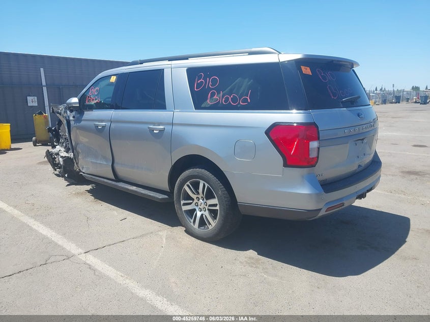 Vin: 1fmjk1j86rea64953, lot: 45757565, ford expedition xlt max 20243