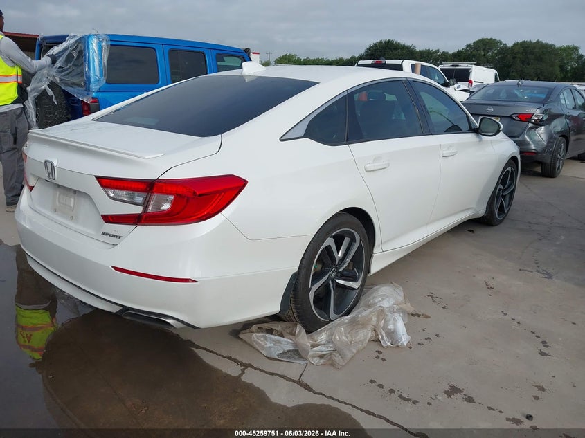 Vin: 1hgcv1f39la154762, lot: 45757570, honda accord sport 20204