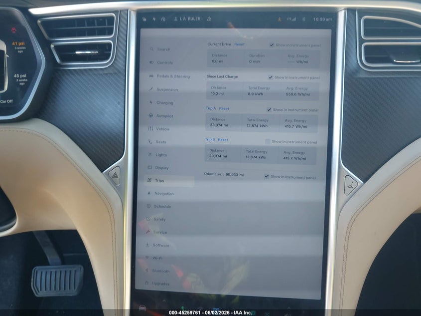 TESLA MODEL X 2016 VIN 5YJXCBE29GF022148