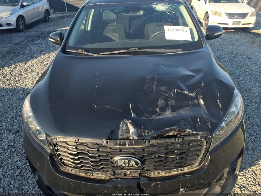 2020 Kia Sorento 2.4L Lx VIN: 5XYPG4A34LG631228 Lot: 45259786