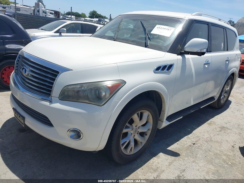 Vin: jn8az2ne0c9019212, lot: 45757607, infiniti qx56 20122