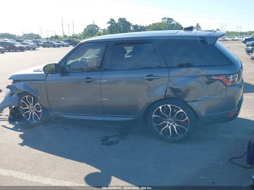 2018 Land Rover Range Rover Sport Supercharged/Supercharged Dynamic VIN: SALWR2RE5JA181370 Lot: 45259792